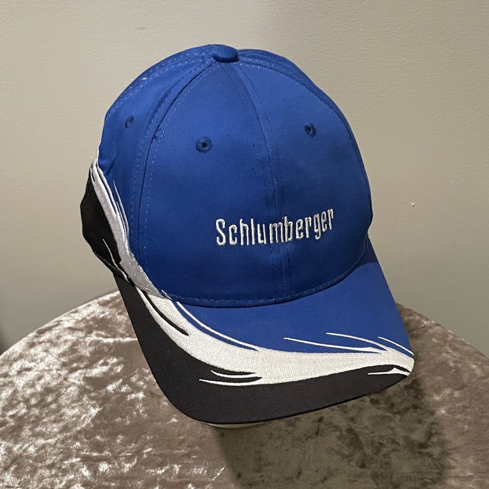 🧢 Schlumberger Blue and Black Cap